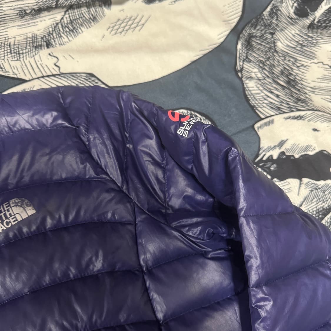 노스페이스 900 구스다운 경량패딩 여성 L사이즈  상품이미지3