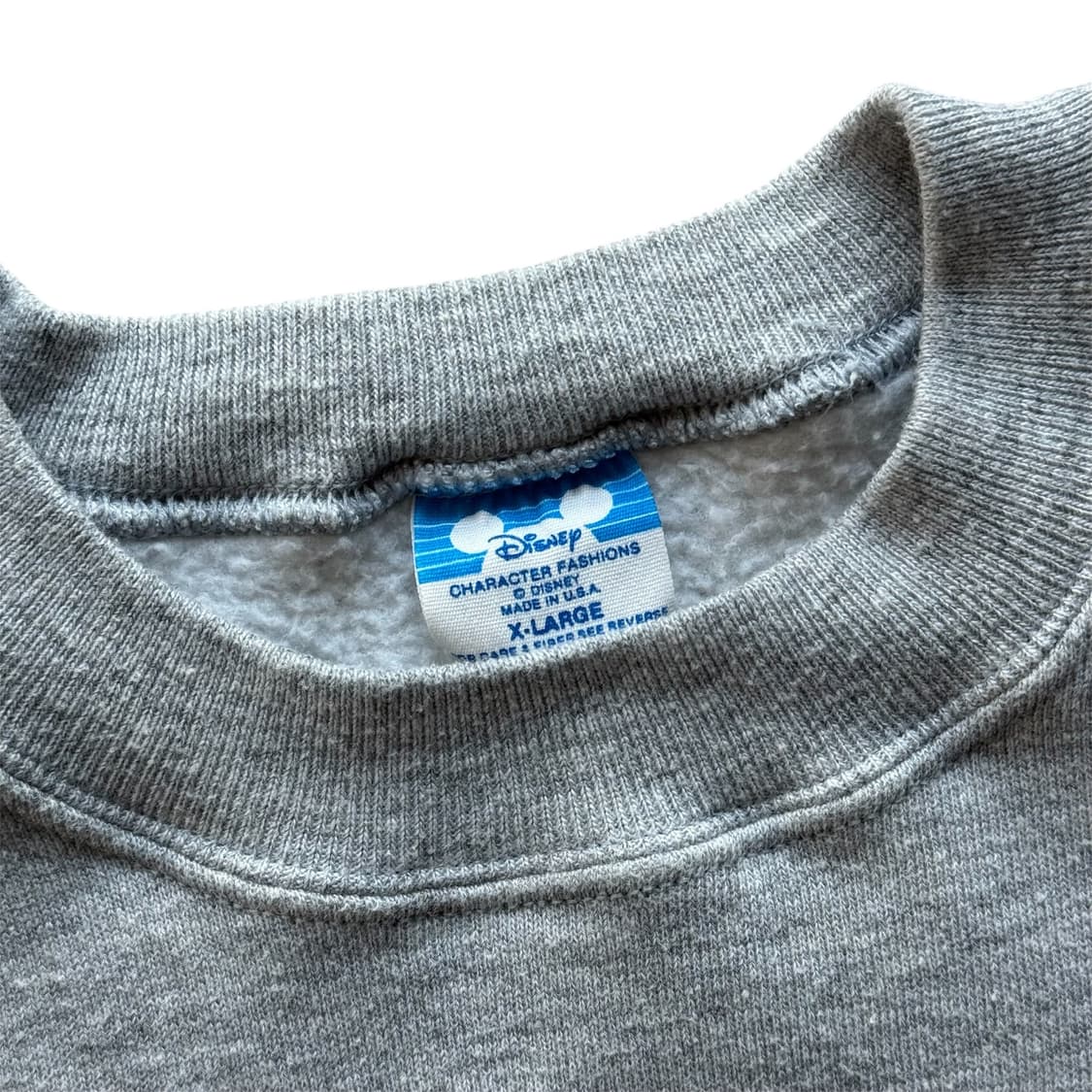 80s 디즈니 미키마우스 스웻셔츠 그레이 상품이미지4