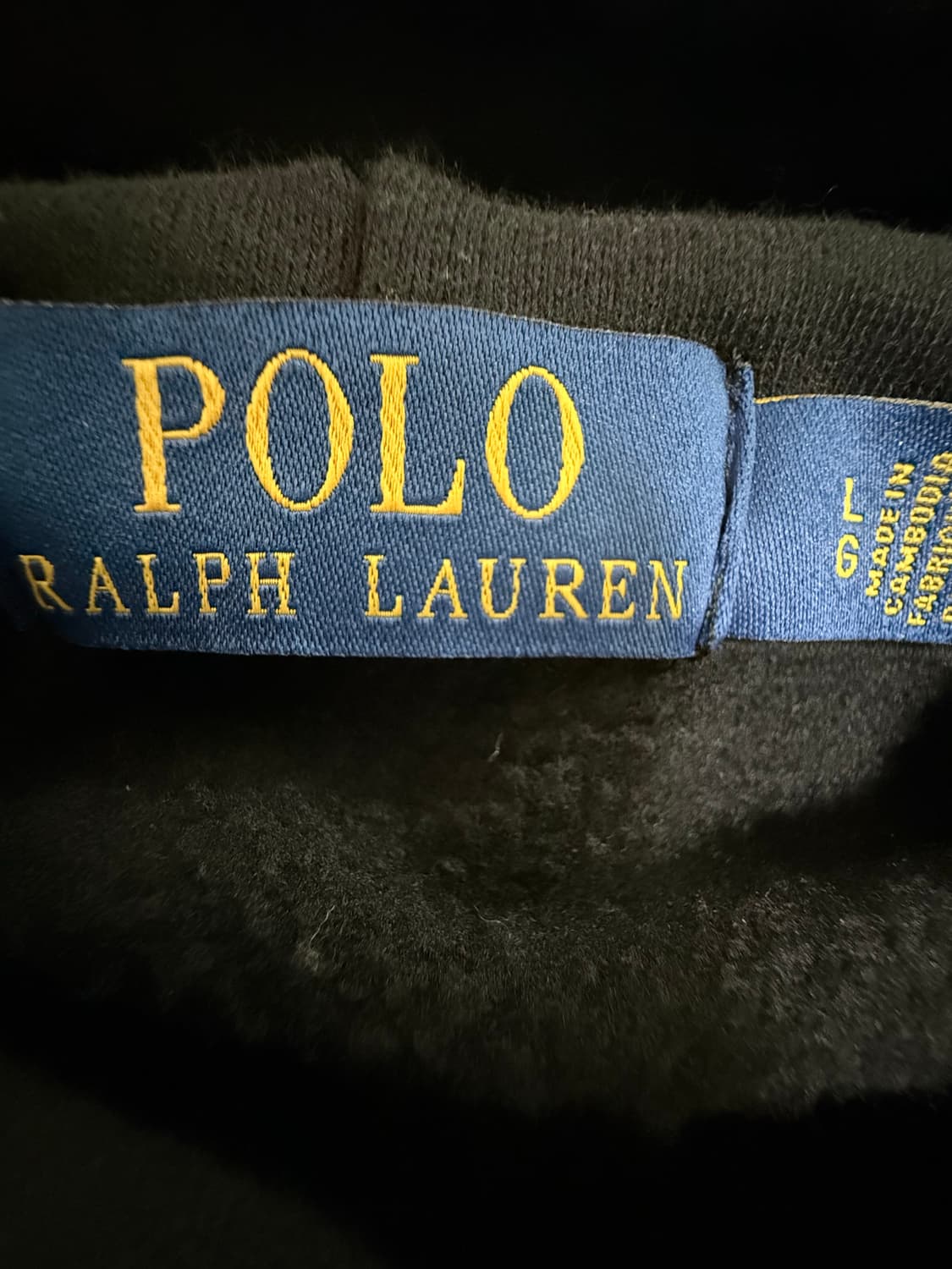 폴로 후드티 L 상품이미지3