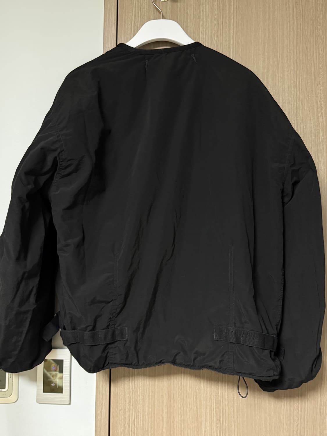 2) 폴리테루 리버시블 라이너 자켓 블랙 + 차콜 24fw 상품이미지4