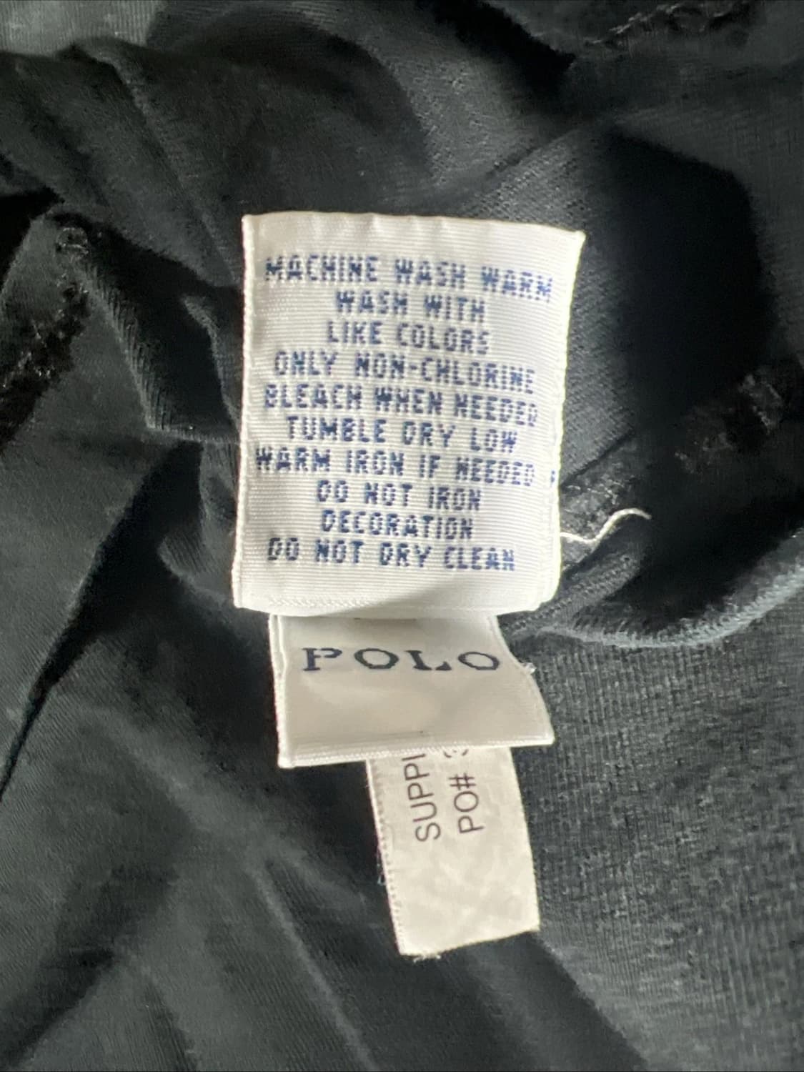 폴로 랄프 로렌 브랙 스웻 롱 슬리브 상품이미지5