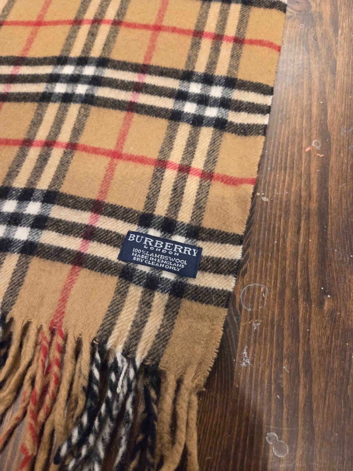 버버리 캐시미어 머플러 상품이미지3