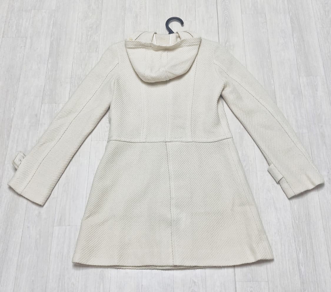 Jewel Changes 베이지 원피스형 코트 울 100% 모리걸 모리룩 상품이미지2