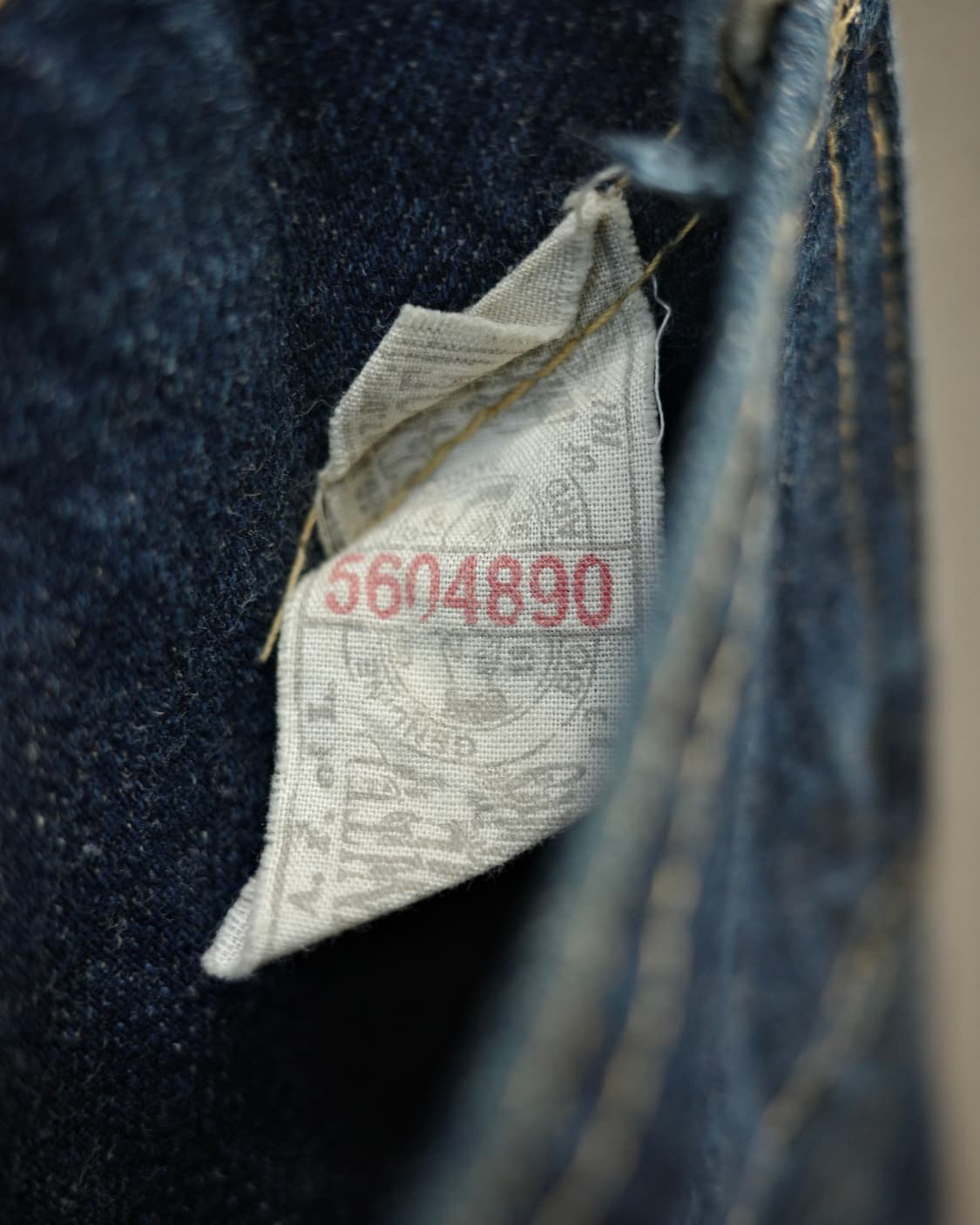 90‘s Lee Archive WW2 타입 101B 데님 팬츠 상품이미지5