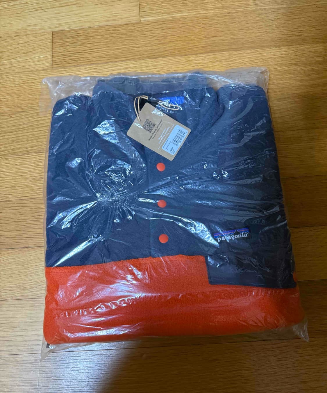 M 파타고니아 신칠라 주황 그레이 상품이미지2