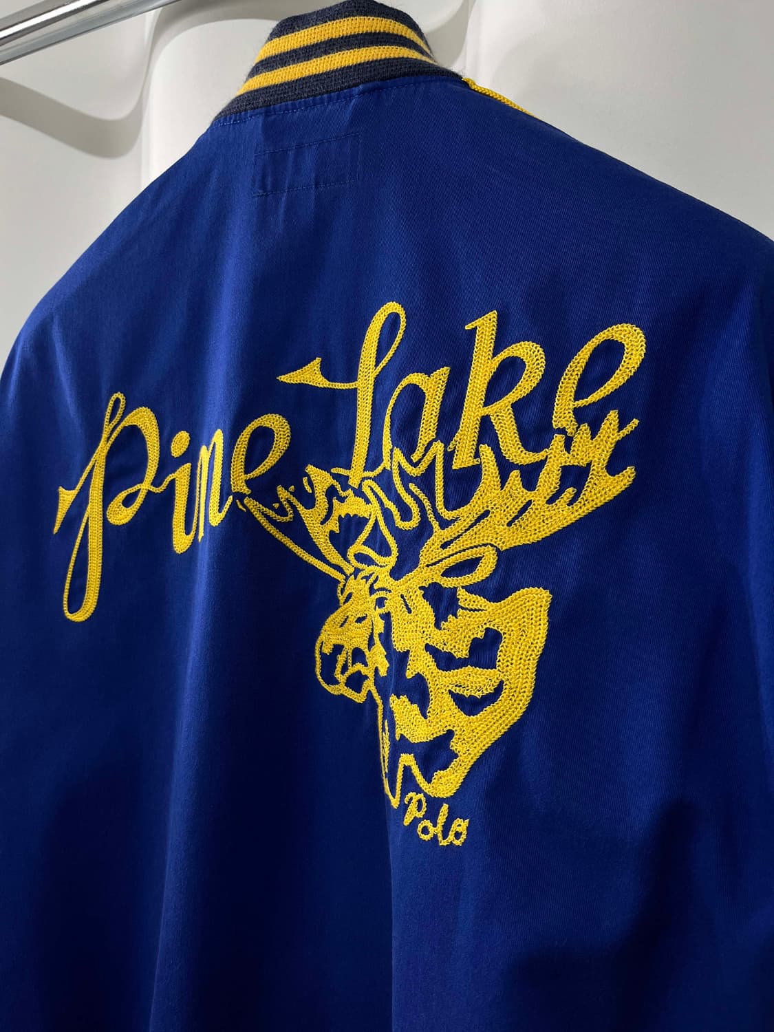 폴로 랄프로렌 파인 레이크 무스 레터맨 바시티 자켓 상품이미지9