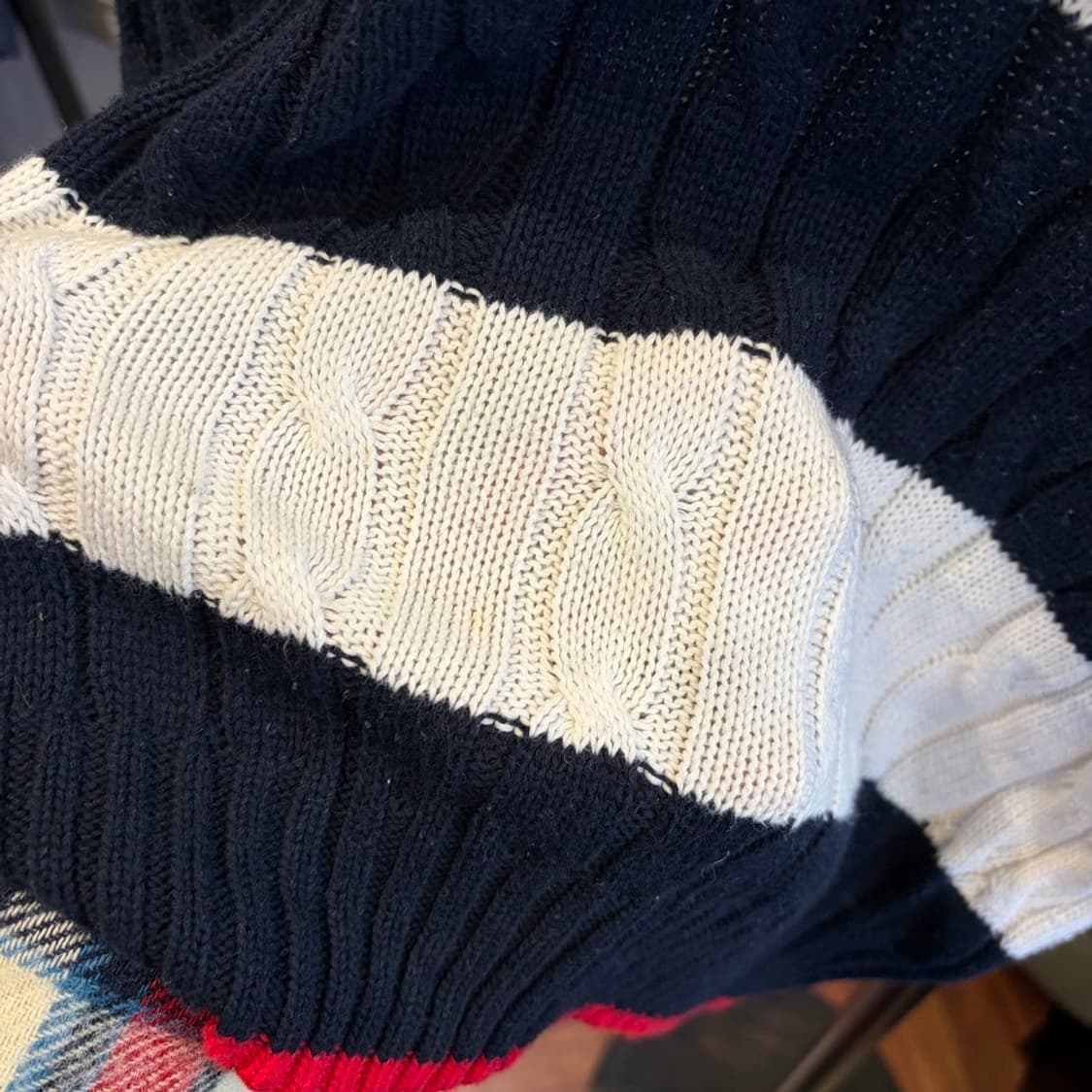 15196 - 폴로 랄프로렌 케이블 반팔 니트 (피마 코튼) 상품이미지4