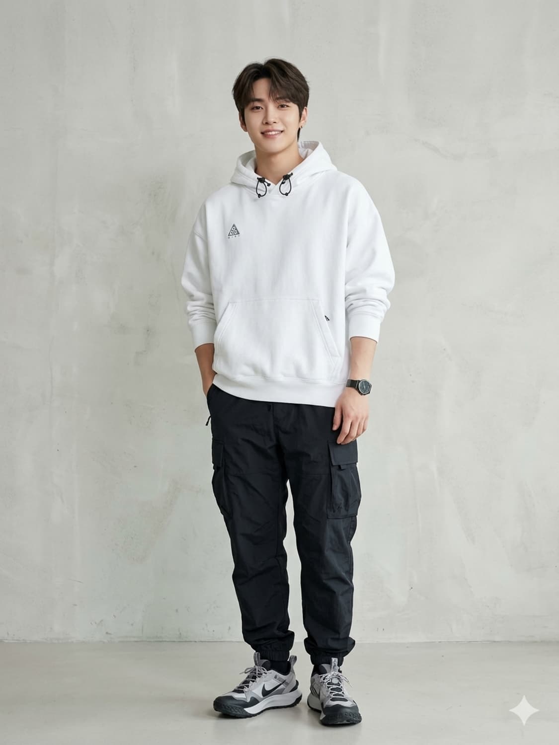 나이키 ACG 스웨트셔츠 화이트 후드티 상품이미지1