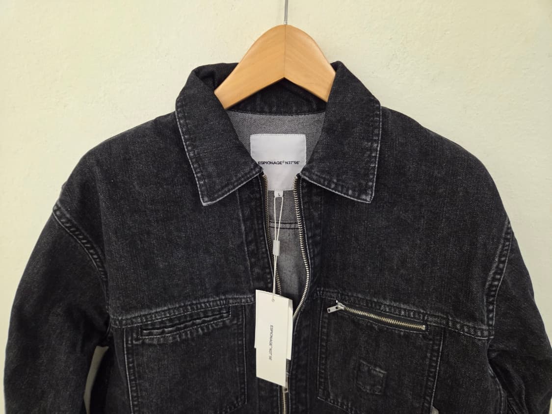 새상품 에스피오나지 데님 워크 자켓 L 상품이미지2