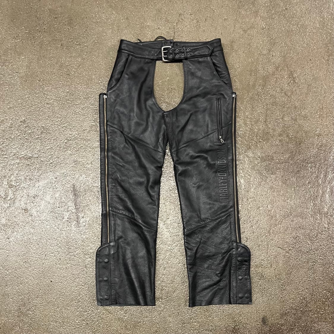 할리데이비슨 가죽 챕스 (34-38“) 상품이미지1