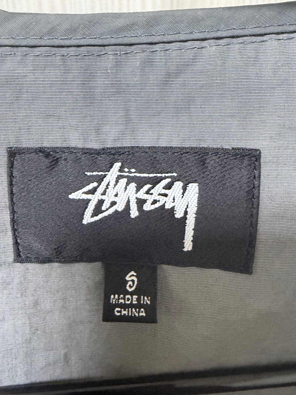 스투시 웨이브 다이 비치 쉘 자켓 그레이 S 상품이미지4