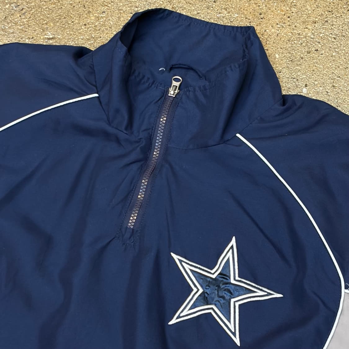 00s USA 미국 빈티지 NFL 달라스 아노락 바람막이 상품이미지3