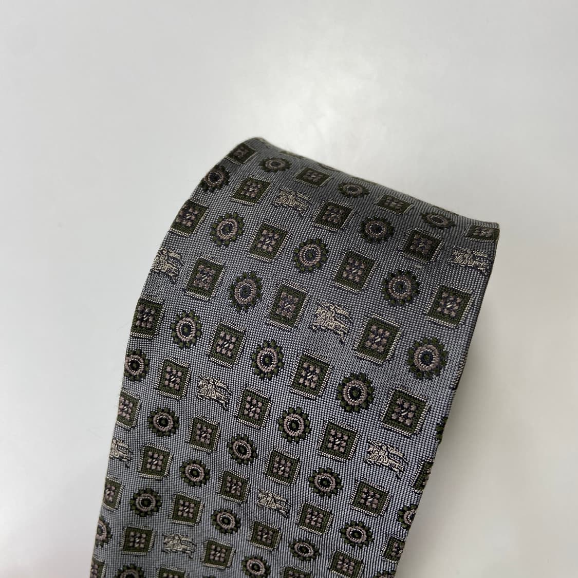 버버리 모노그램 명품 정품 넥타이 (Burberry) 8.2cm 상품이미지5