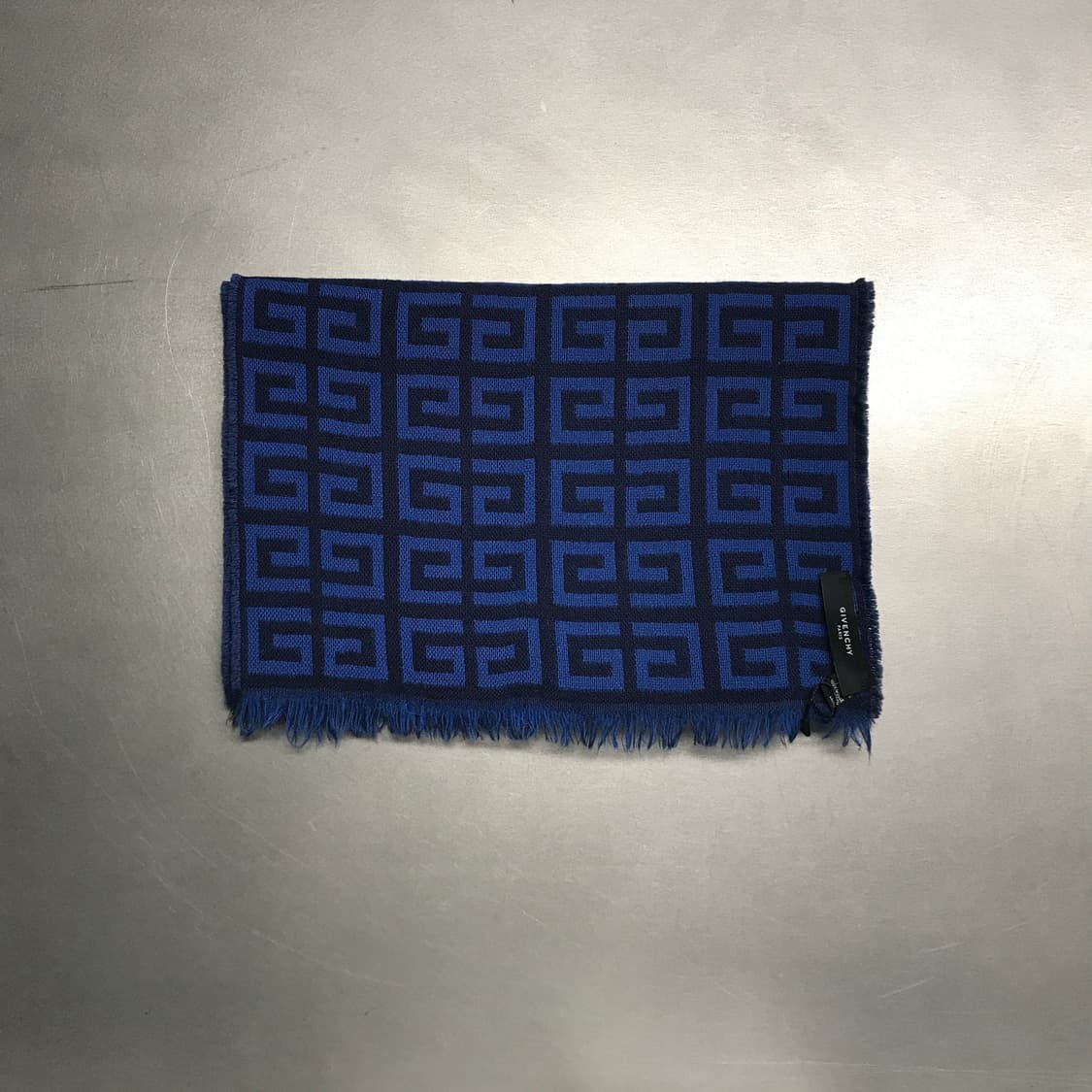 지방시 로고 머플러 블루 상품이미지2