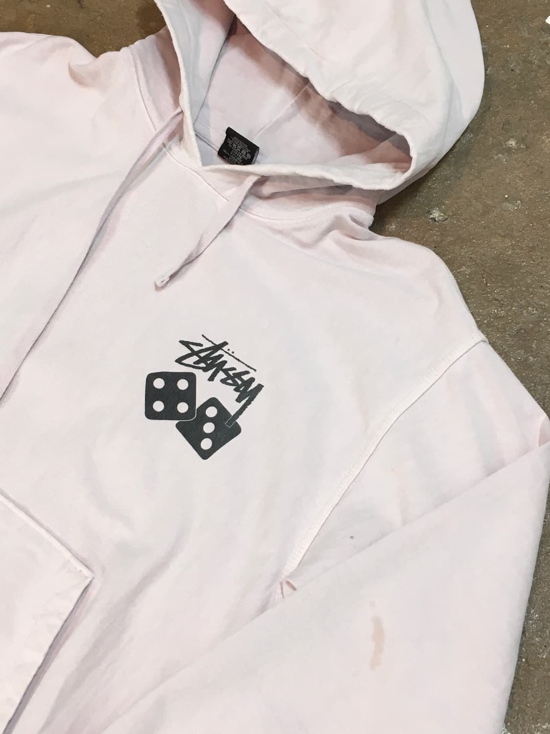 Stussy 스투시 다이스 후드티 블러쉬 상품이미지10