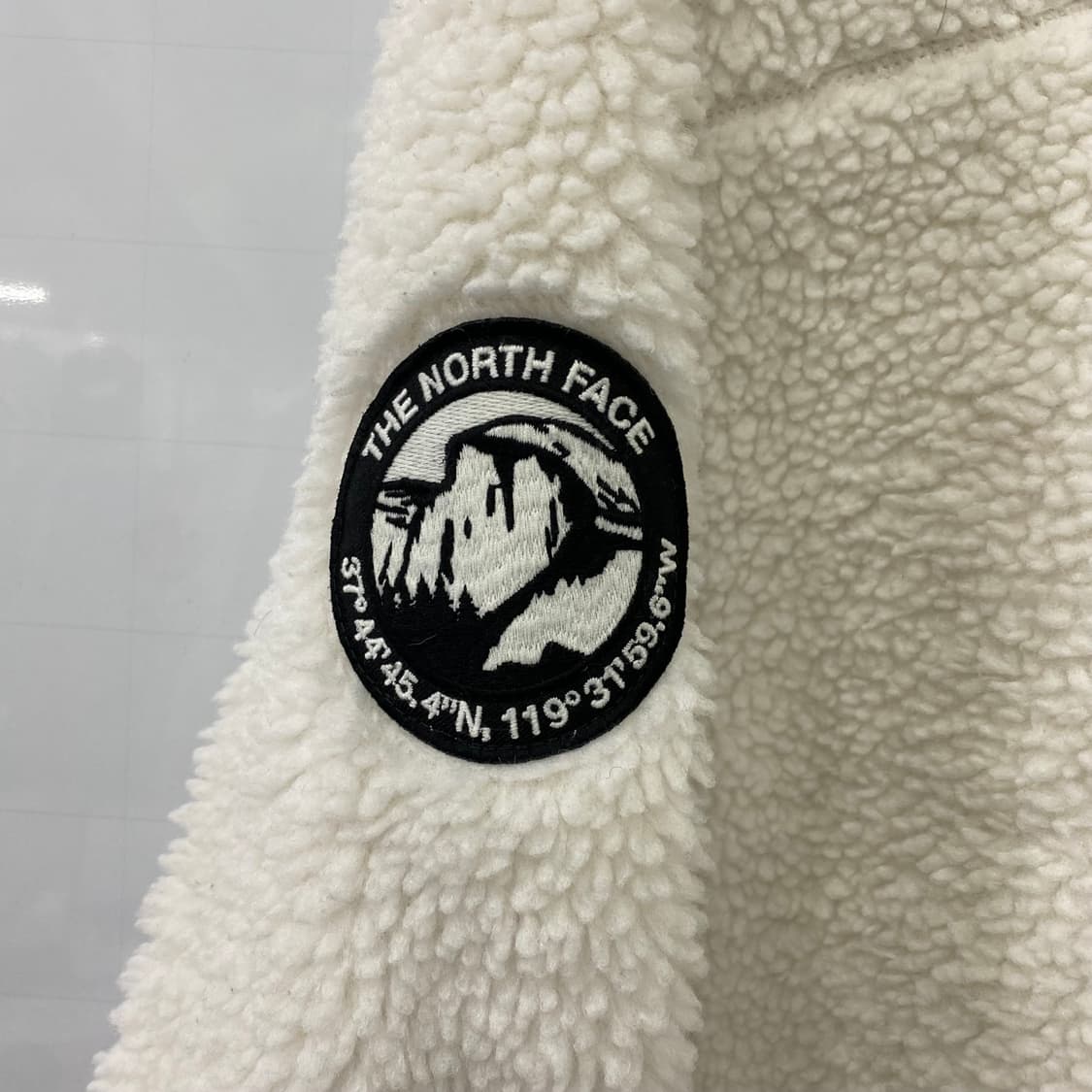 노스페이스 로고 후리스 (M) 상품이미지6