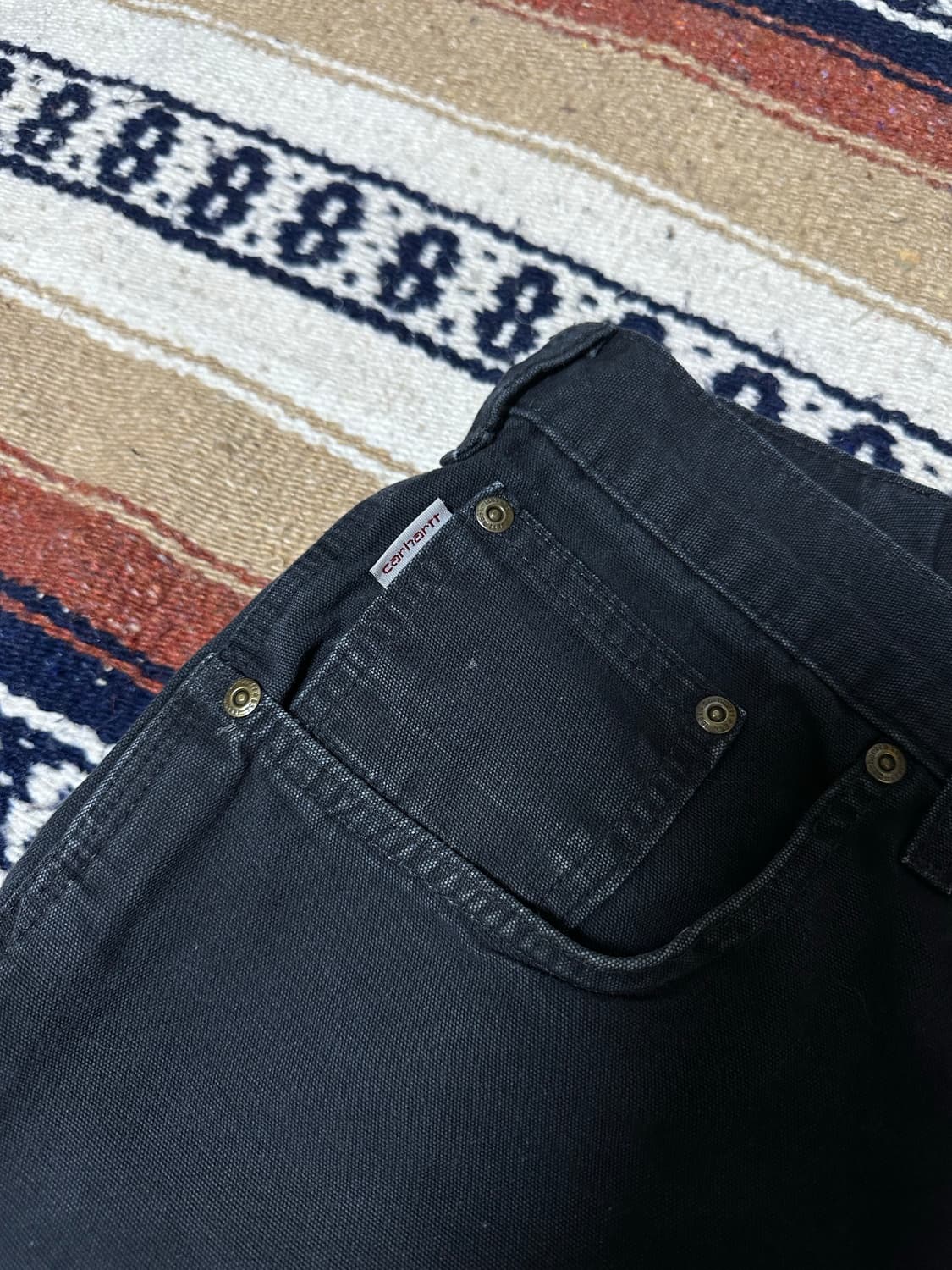 [칼하트] Carhartt Carpenter Pants B159-BLK 상품이미지4