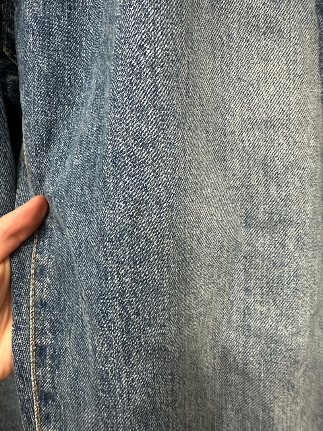 MOYEN 와이드 데님팬츠 상품이미지3