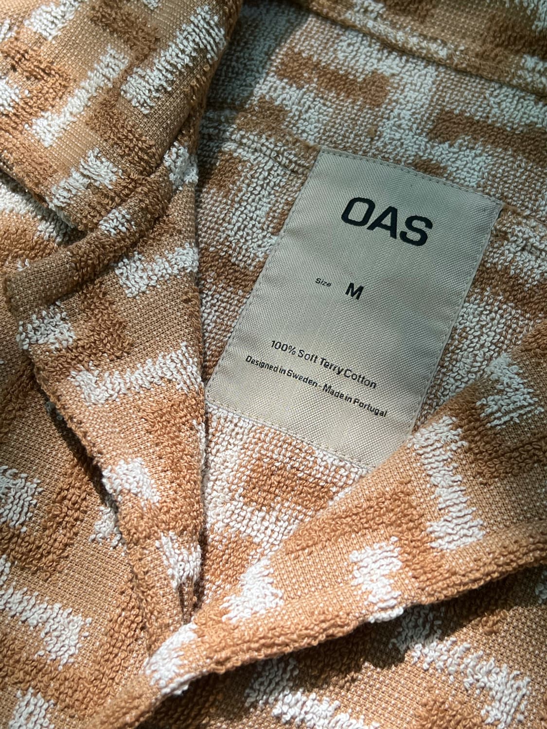 OAS Camel Layer Zig Shirt no 상품이미지4