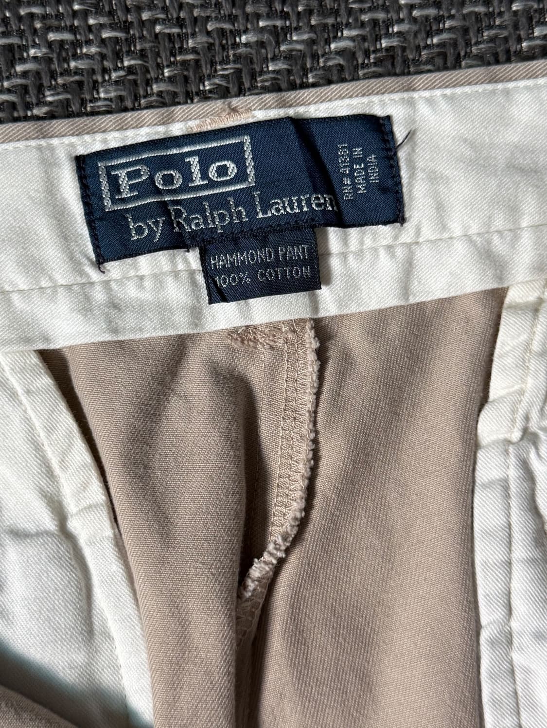 (36) 폴로 랄프로렌 HAMMOND 더블 플리츠 치노팬츠 상품이미지4