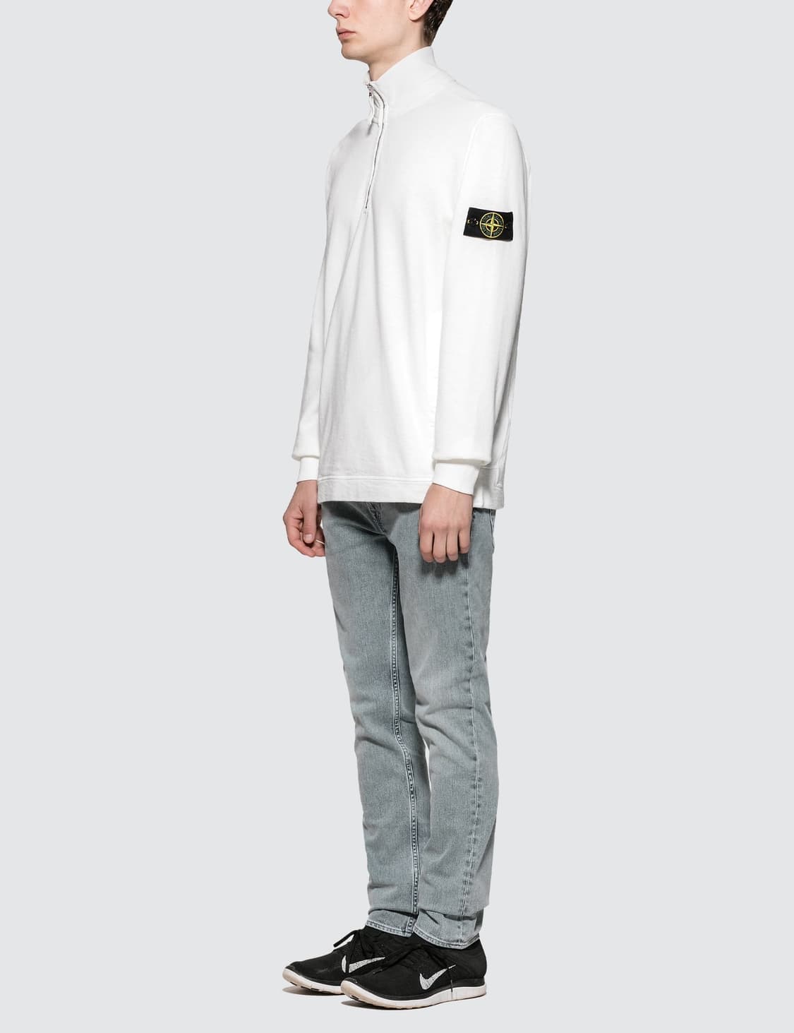 STONE ISLAND Half Zip Sweatshirt L 상품이미지10