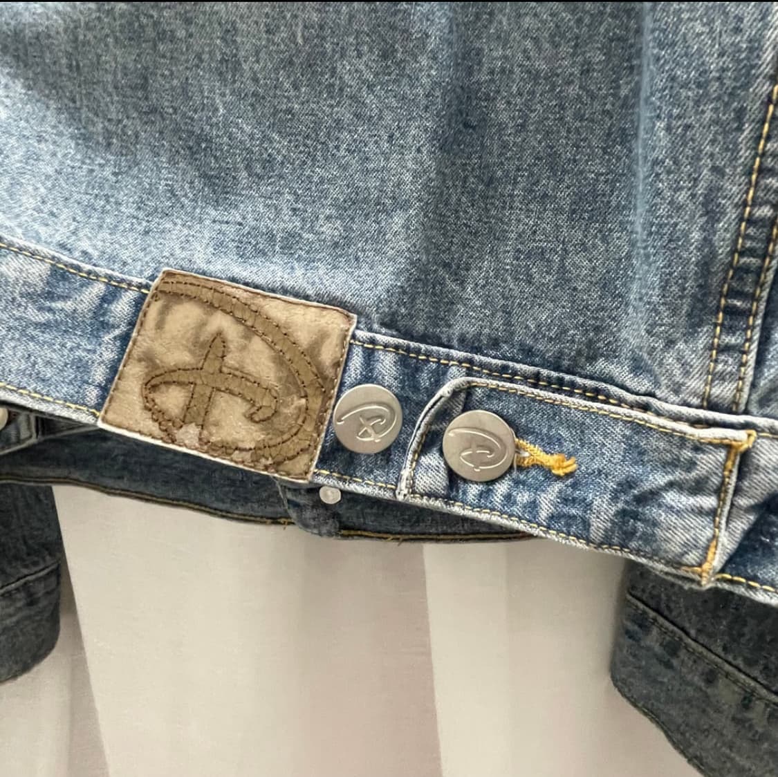 디즈니 빈티지 오리지널 굿즈 데님자켓 상품이미지7