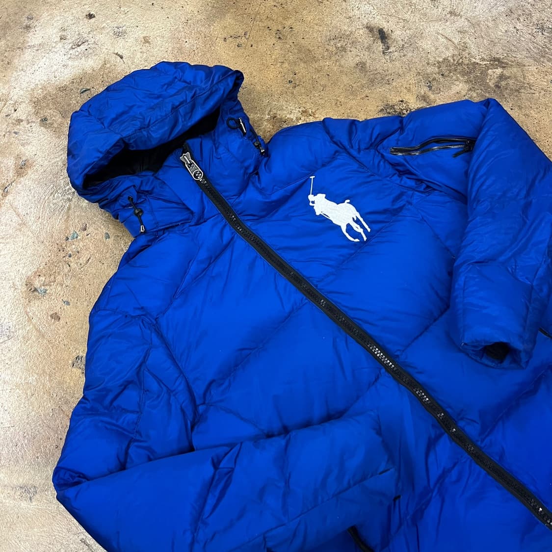폴로 랄프로렌 블루 빅포니 패딩  상품이미지1
