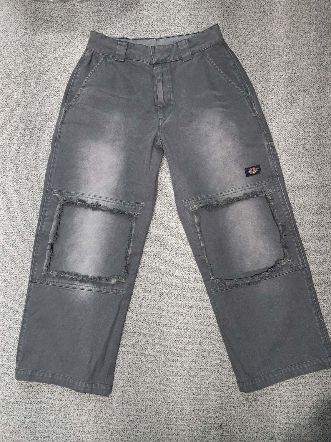 디키즈 워시드 스네이크 더블니 팬츠 상품이미지1