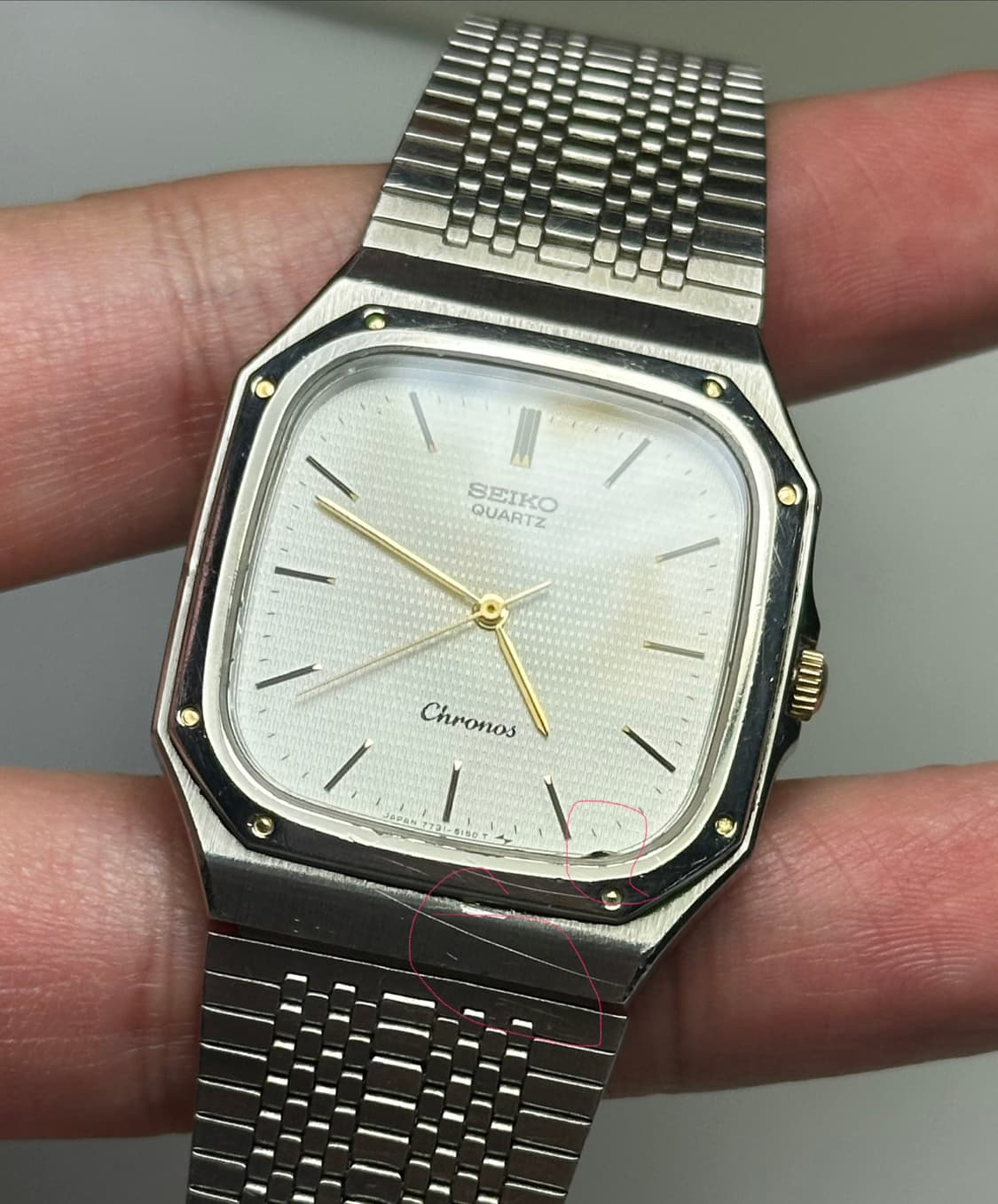 SEIKO quartz chronos 상품이미지7