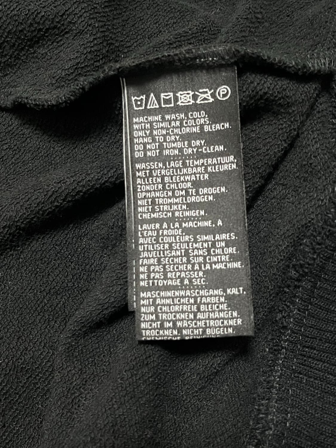 Harley davidson 무지 후드집업 L 상품이미지6