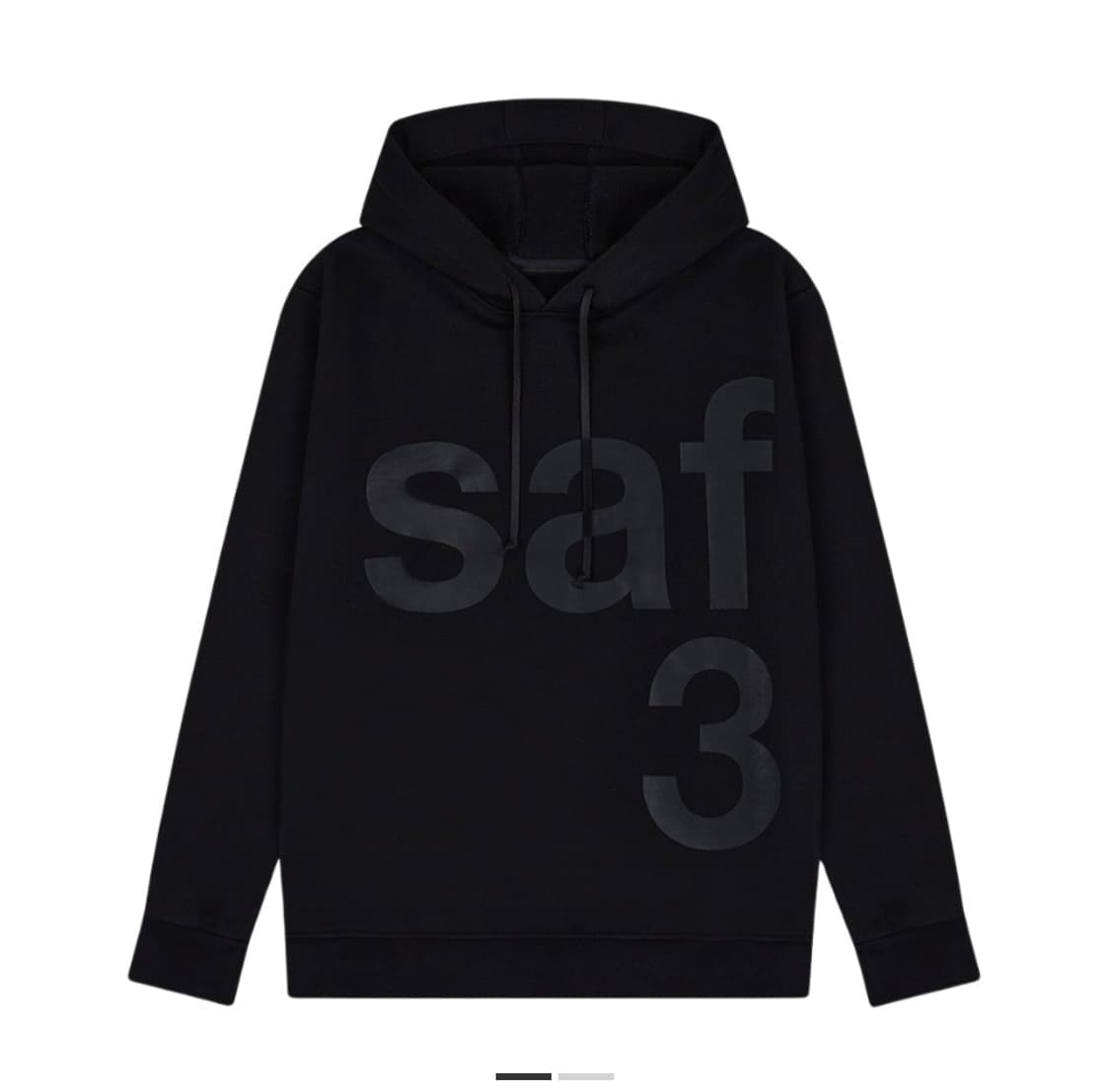 사파리스팟 베이직 후드 블랙 1size 상품이미지1