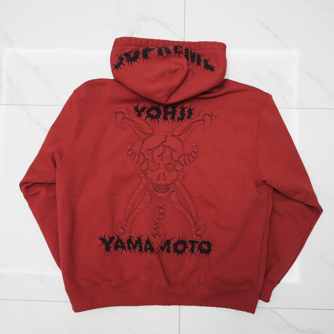 [XL] 슈프림 요지 야마모토 집업 후드 레드 상품이미지5