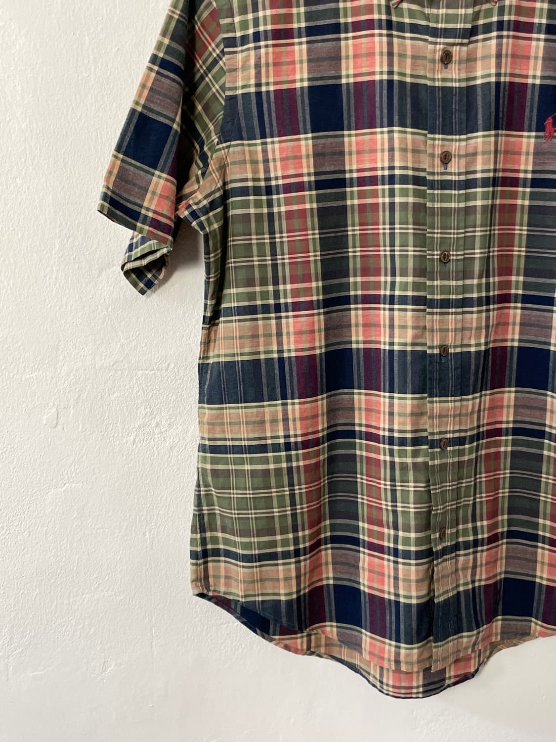 폴로 마드라스 체크 셔츠  상품이미지3