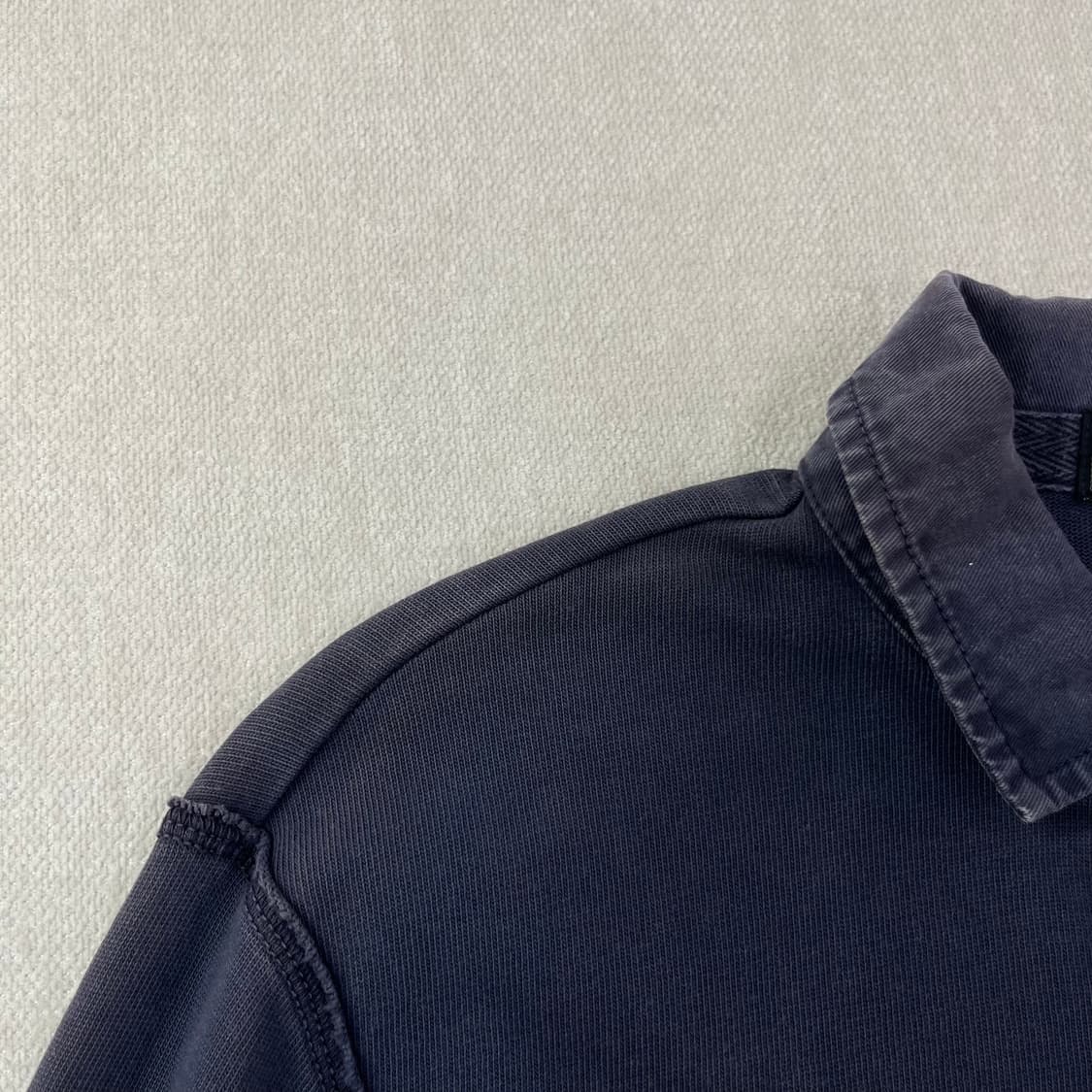 95 폴로랄프로렌 진스 성조기패치 빈티지 워싱 럭비티 상품이미지5