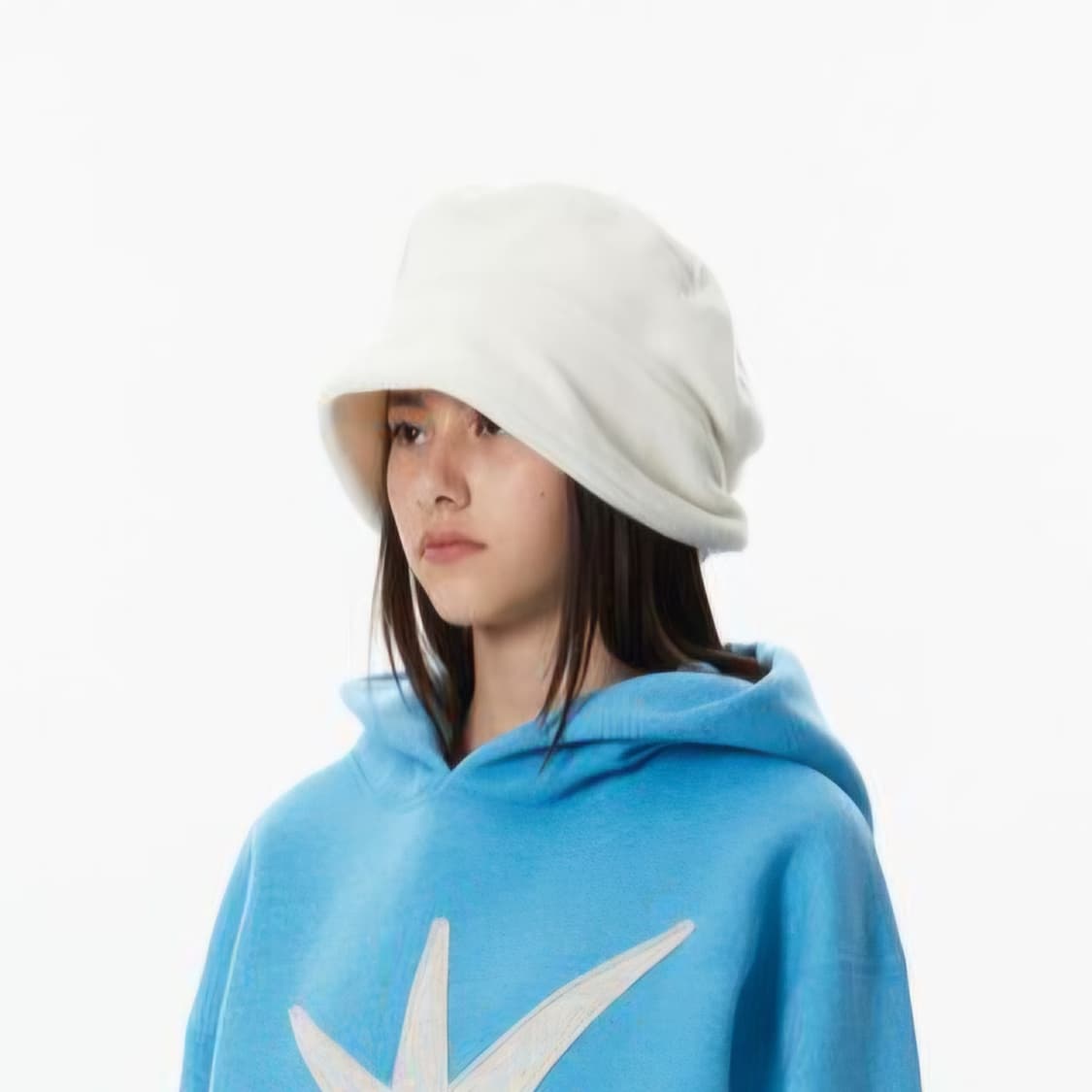 썬러브 플리스 롤 햇 / 여성 모자 / 여자 모자 상품이미지2