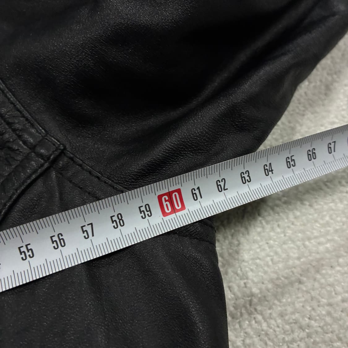 Fon Tellin 검정색 이탈리 양가죽 자켓 95 상품이미지4