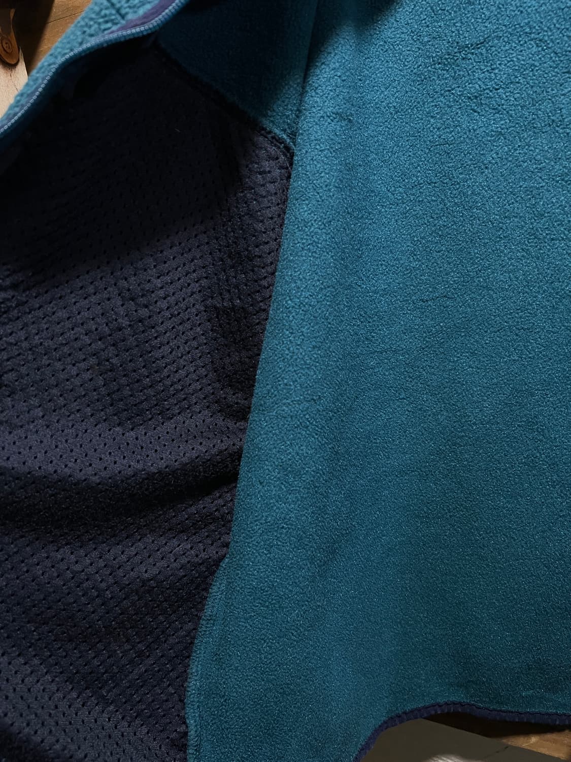 [M]90's 파타고니아 Made in USA 블루그린 플리스 자켓 상품이미지6