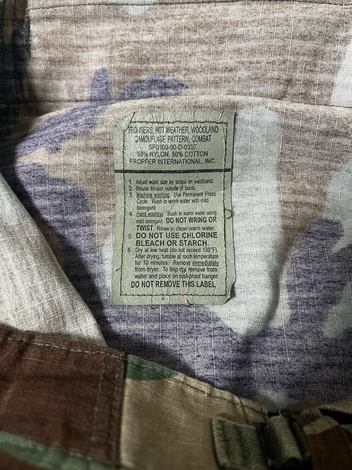 US ARMY BDU PANTS (XL/R) 상품이미지6