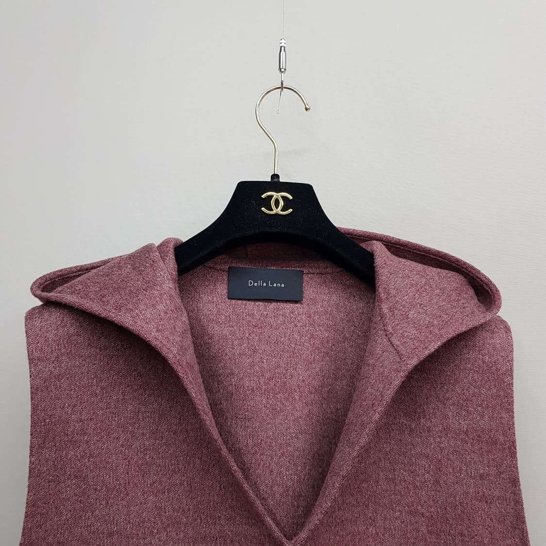 델라라나 콜롬보소재  후드 니트 베스트 82-94-160사이즈 상품이미지2