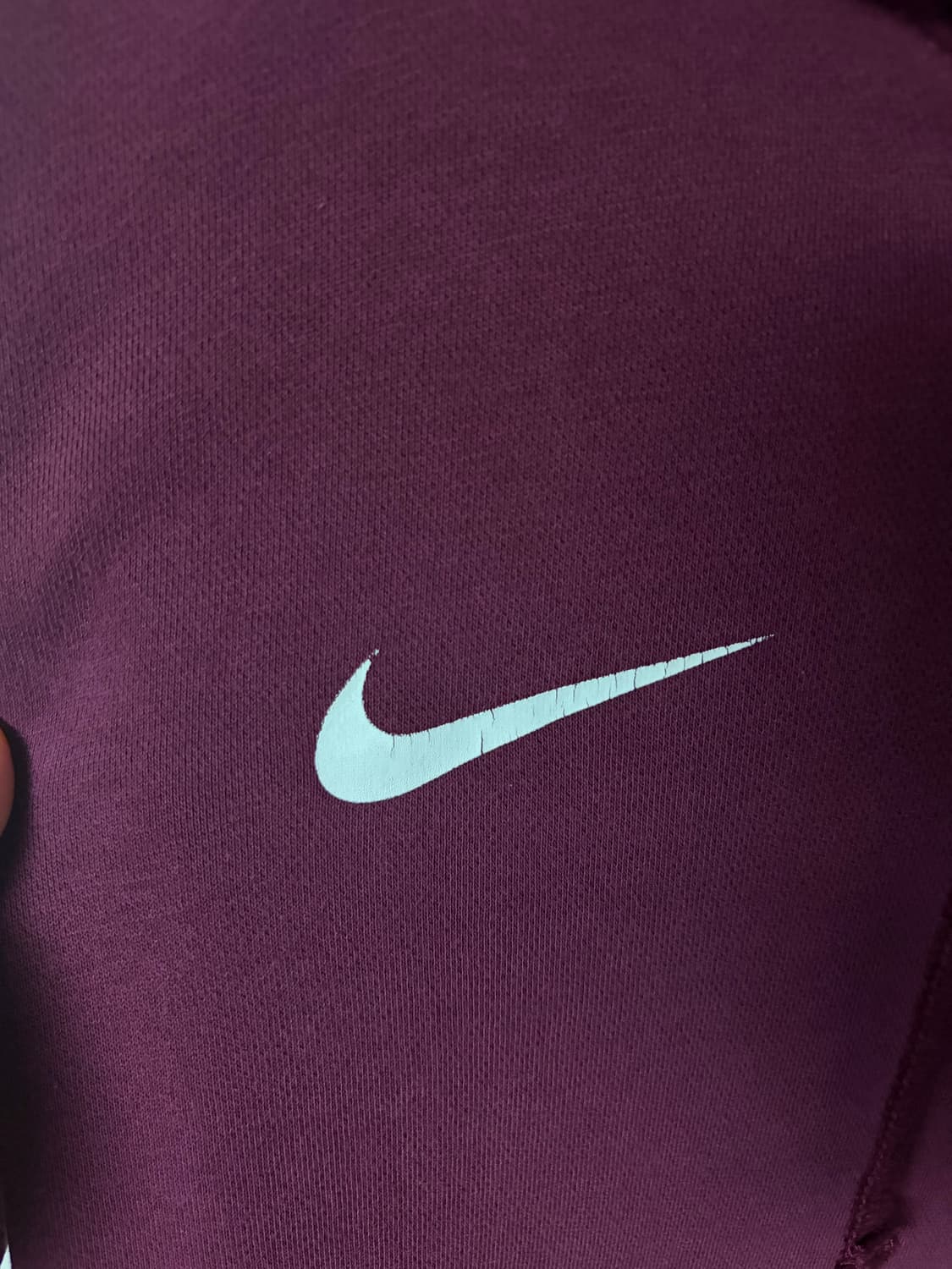 나이키 빈티지 하버드 머천 버건디 후드티 상품이미지2