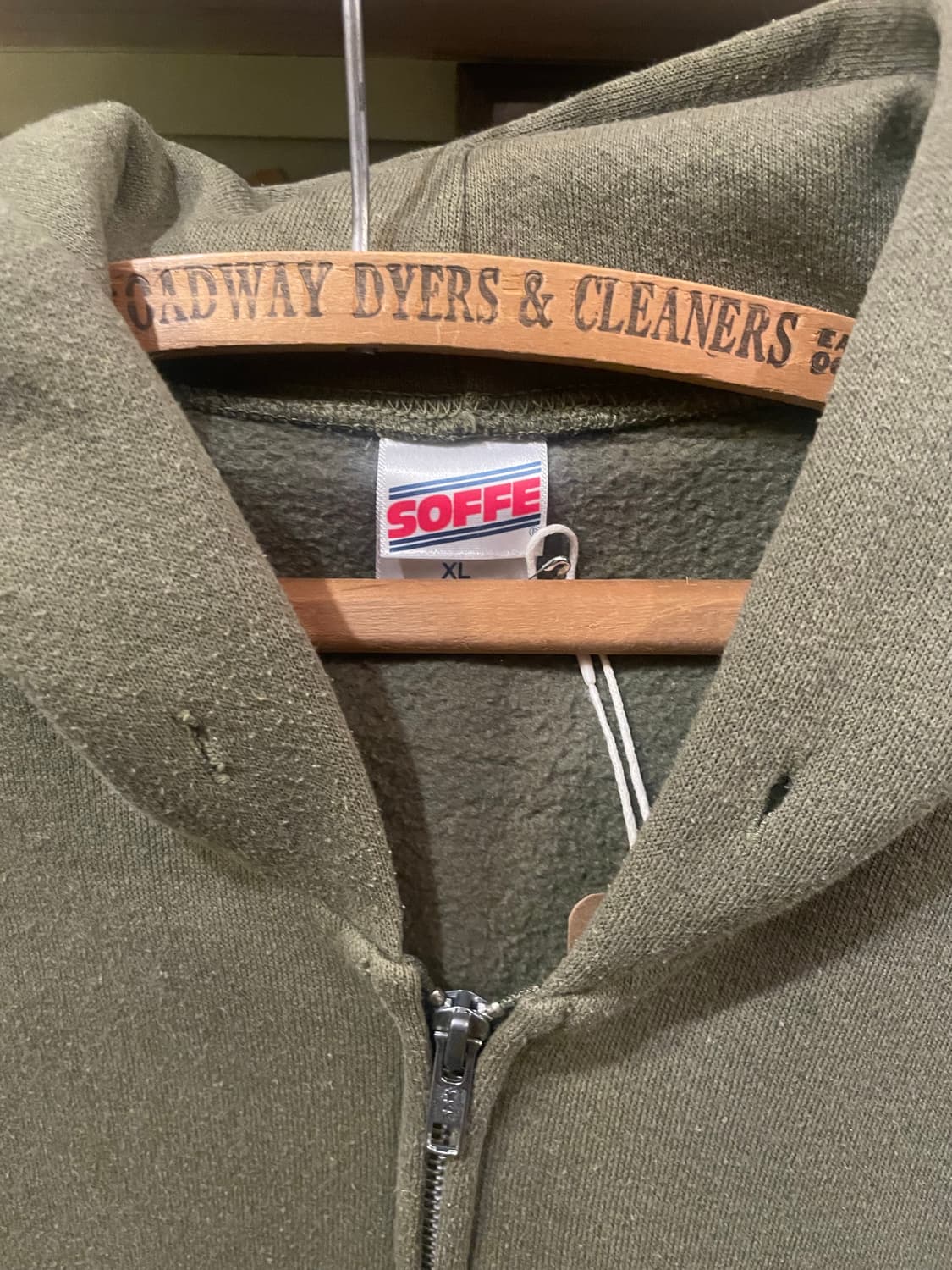 Vintage USMC Full-Zip Hoodie by SOFFE 상품이미지4