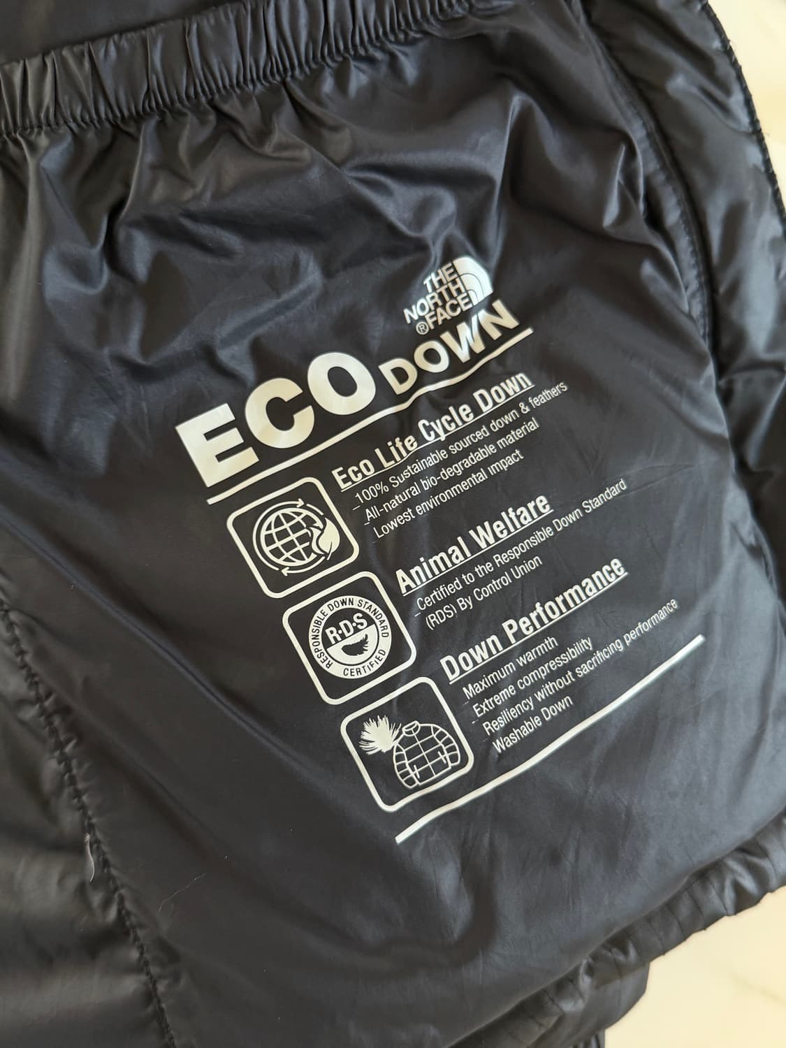 NJ1DP50J 노스페이스 화이트라벨 눕시패딩 유광 상품이미지7