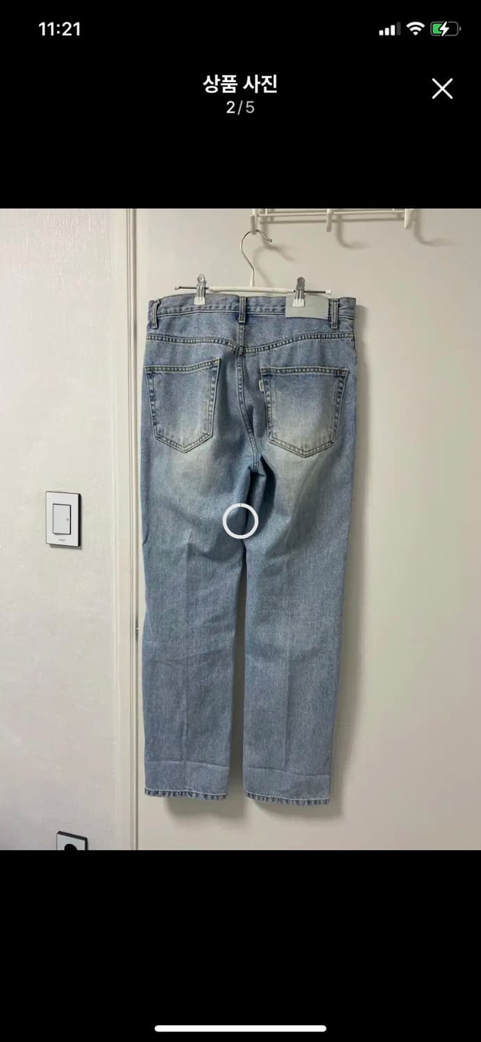 Dunst  던스트 연청 데님팬츠 M사이즈 상품이미지2