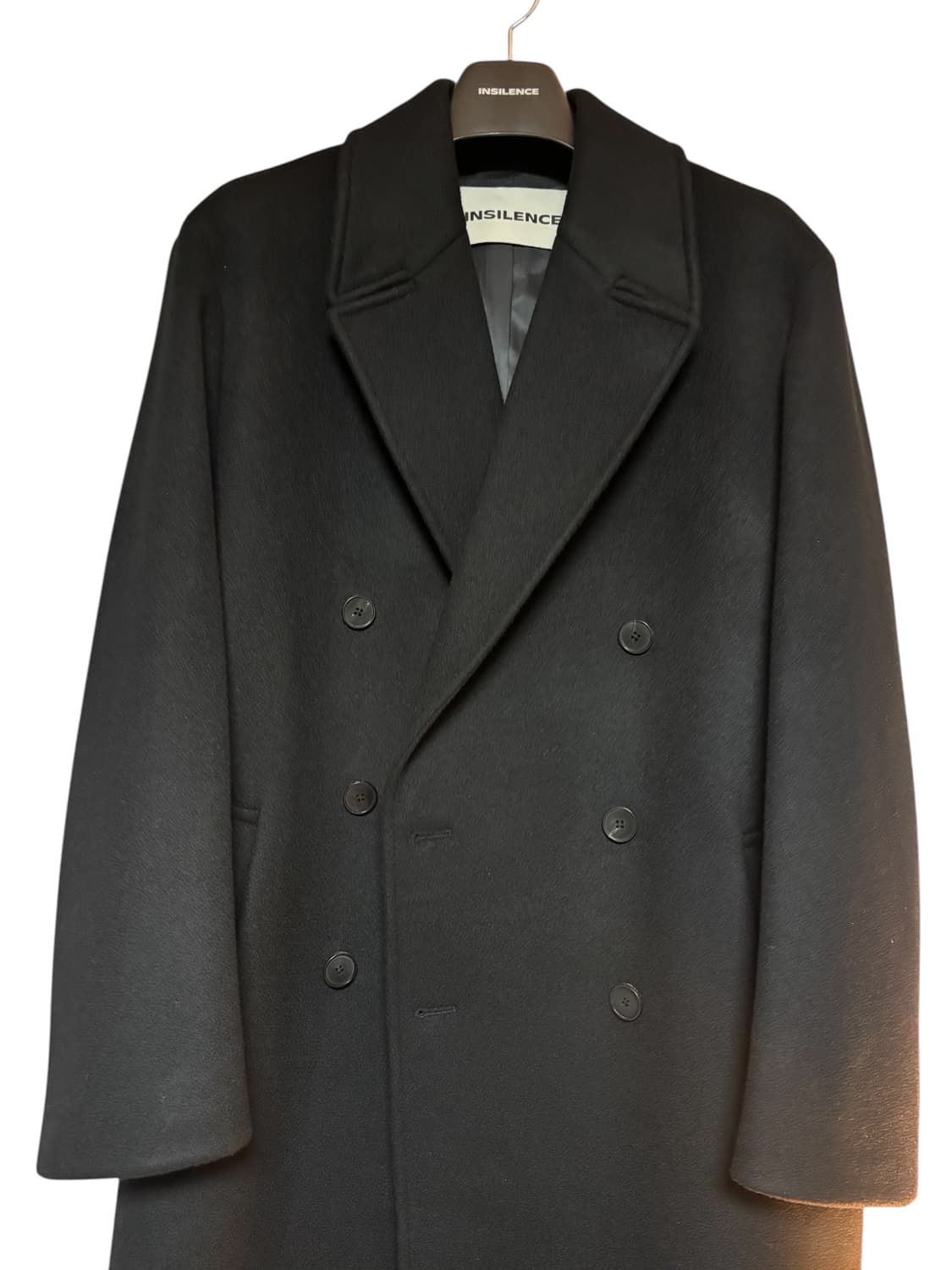 인사일런스 캐시미어 더블 롱 코트 M 상품이미지2