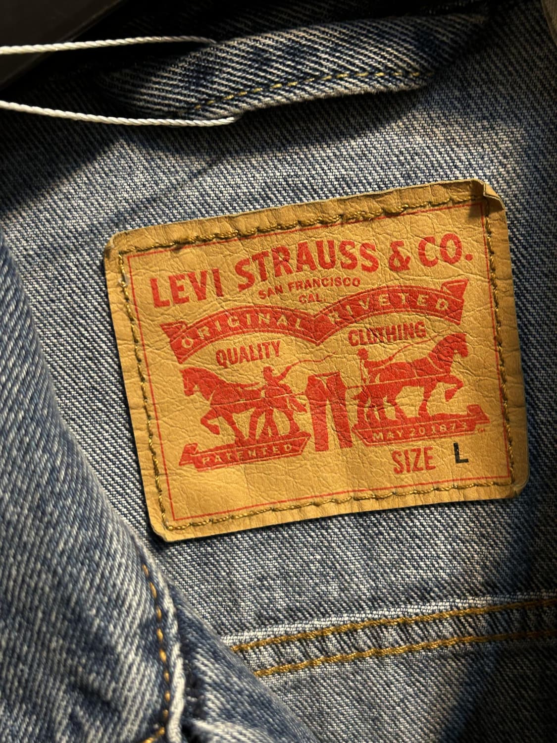 리바이스 데님 트러커 자켓 상품이미지6