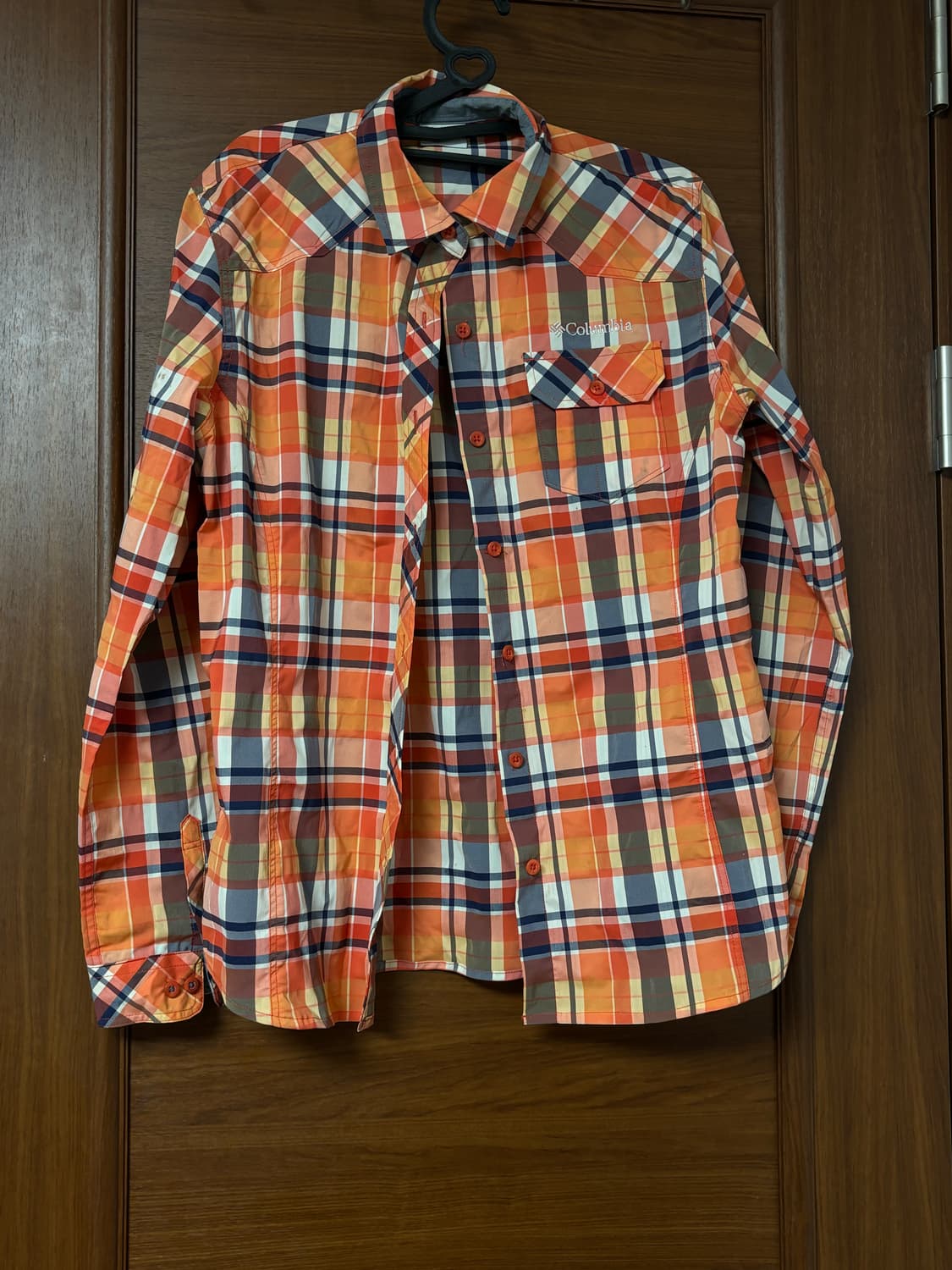 Columbia 오렌지 셔츠 상품이미지1