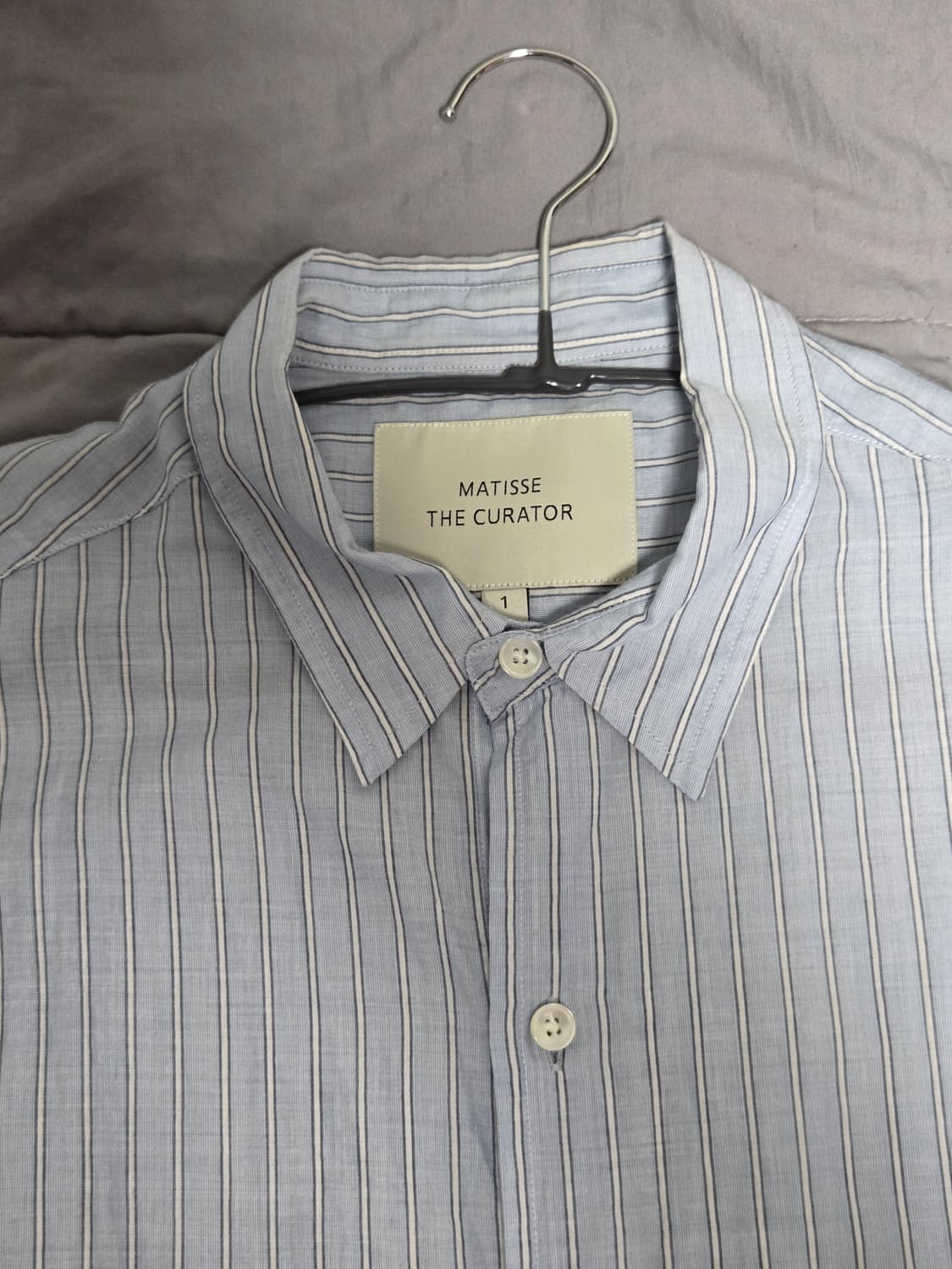 마티스더큐레이터 스트라이프 셔츠 상품이미지1