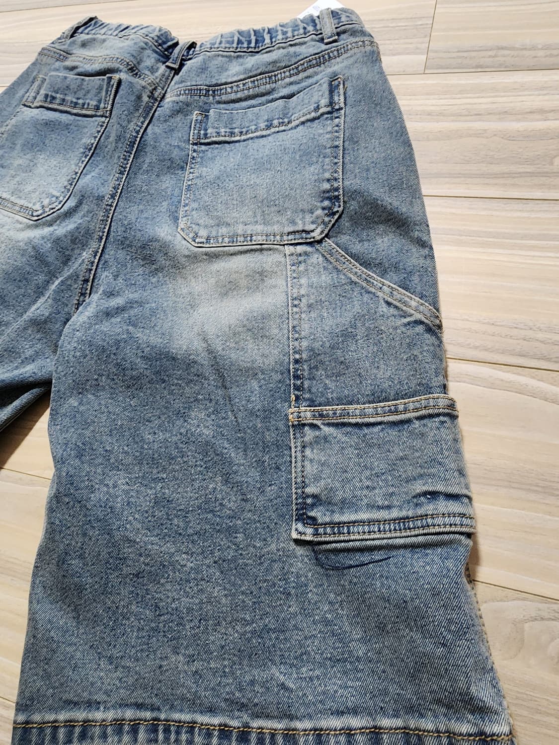 행텐카펜더버뮤다데님팬츠반바지밴딩팬츠30 상품이미지9