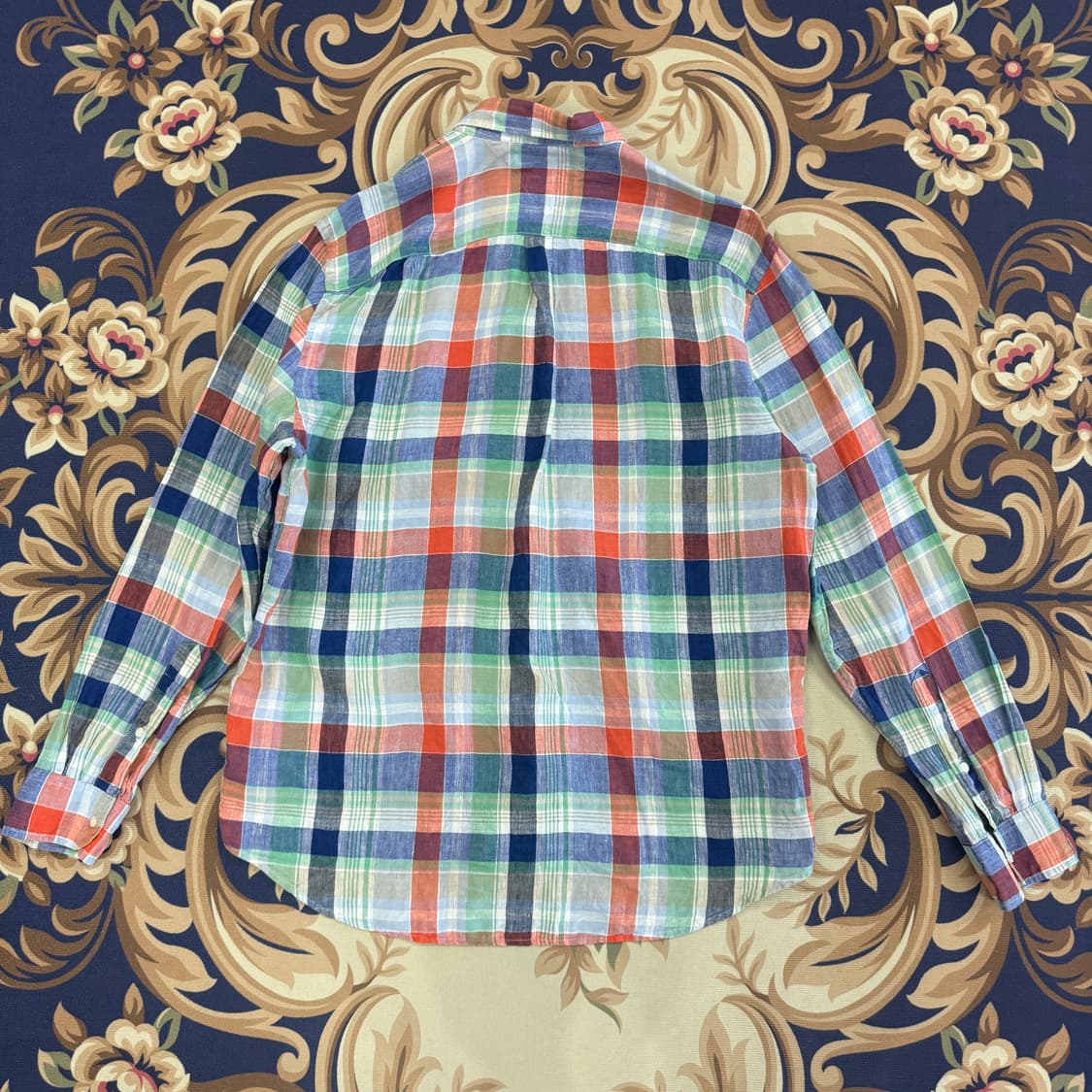 (XL)타미힐피거 Tommy hilfiger 체크린넨셔츠 상품이미지6