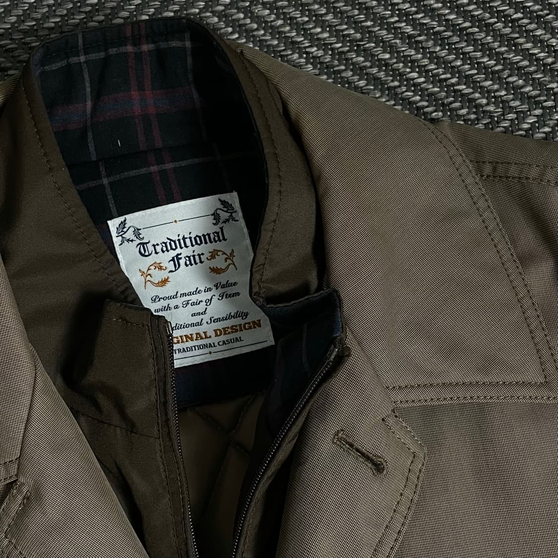 Traditional Fair 베스트 투인원 퀼팅 코트 y 4932 상품이미지5